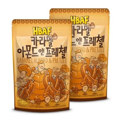 Choice of 1 out of 20 HBAF almonds, almonds of various flavors 5