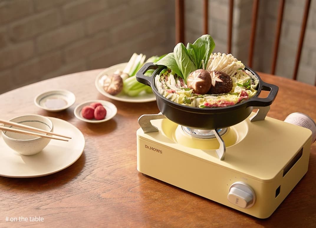 [Dr.Hows] Mini Stove - Pistachio/Lemon 2