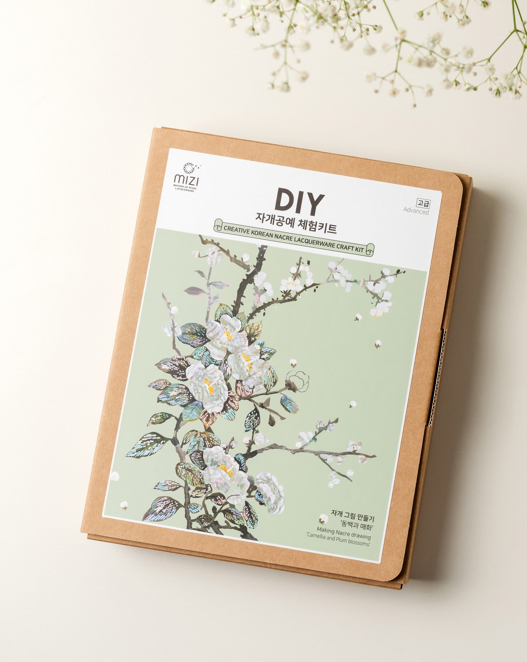 DIY Mother-of-Pearl Craft Kit_Camellia and Plum blossoms