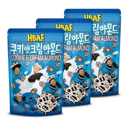 Choice of 1 out of 20 HBAF almonds, almonds of various flavors 4