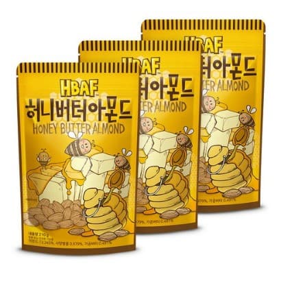 Choice of 1 out of 20 HBAF almonds, almonds of various flavors 2