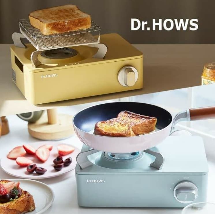 [Dr.Hows] Mini Stove - Pistachio/Lemon