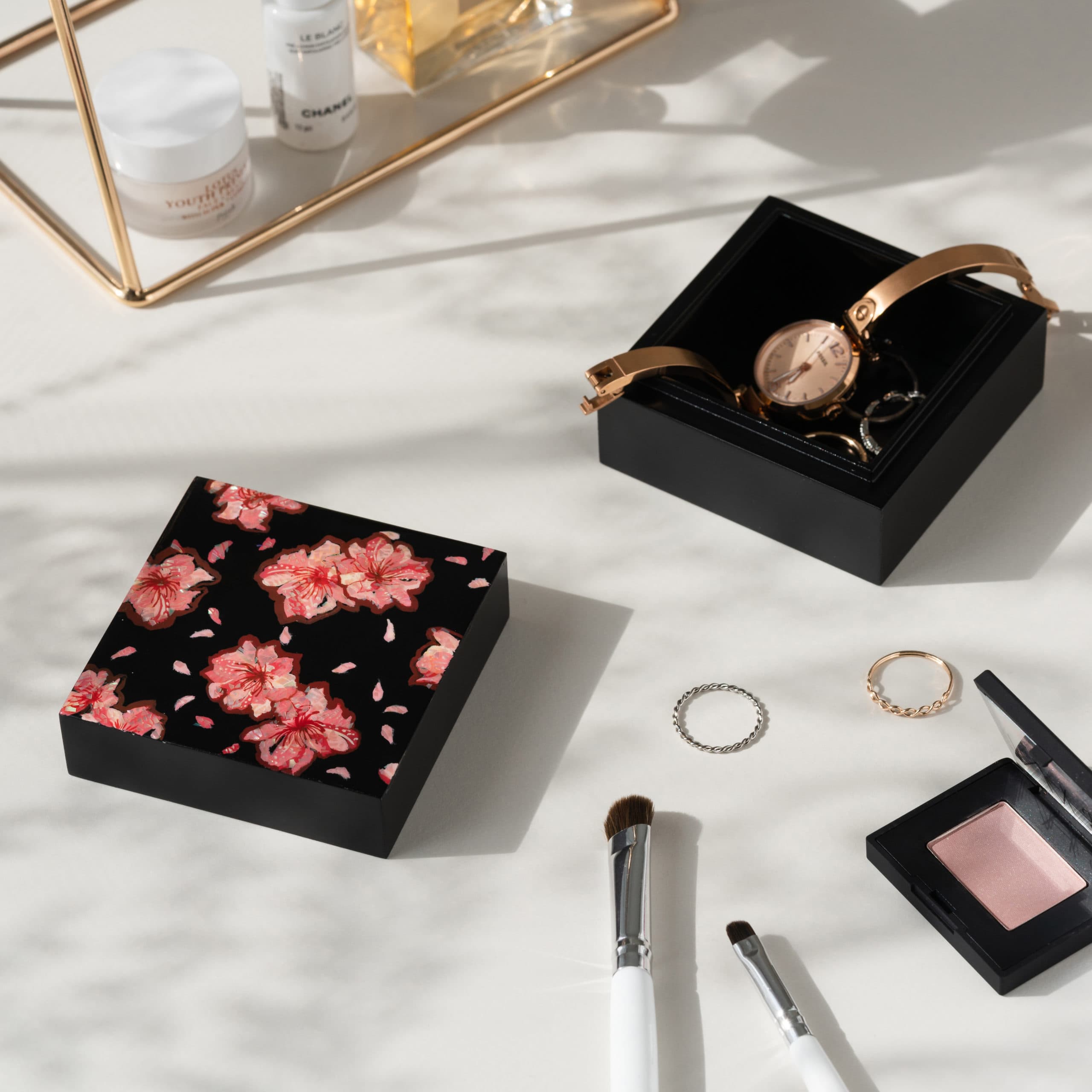 Nacre Jewel Box _The scent of cherry blossoms 3