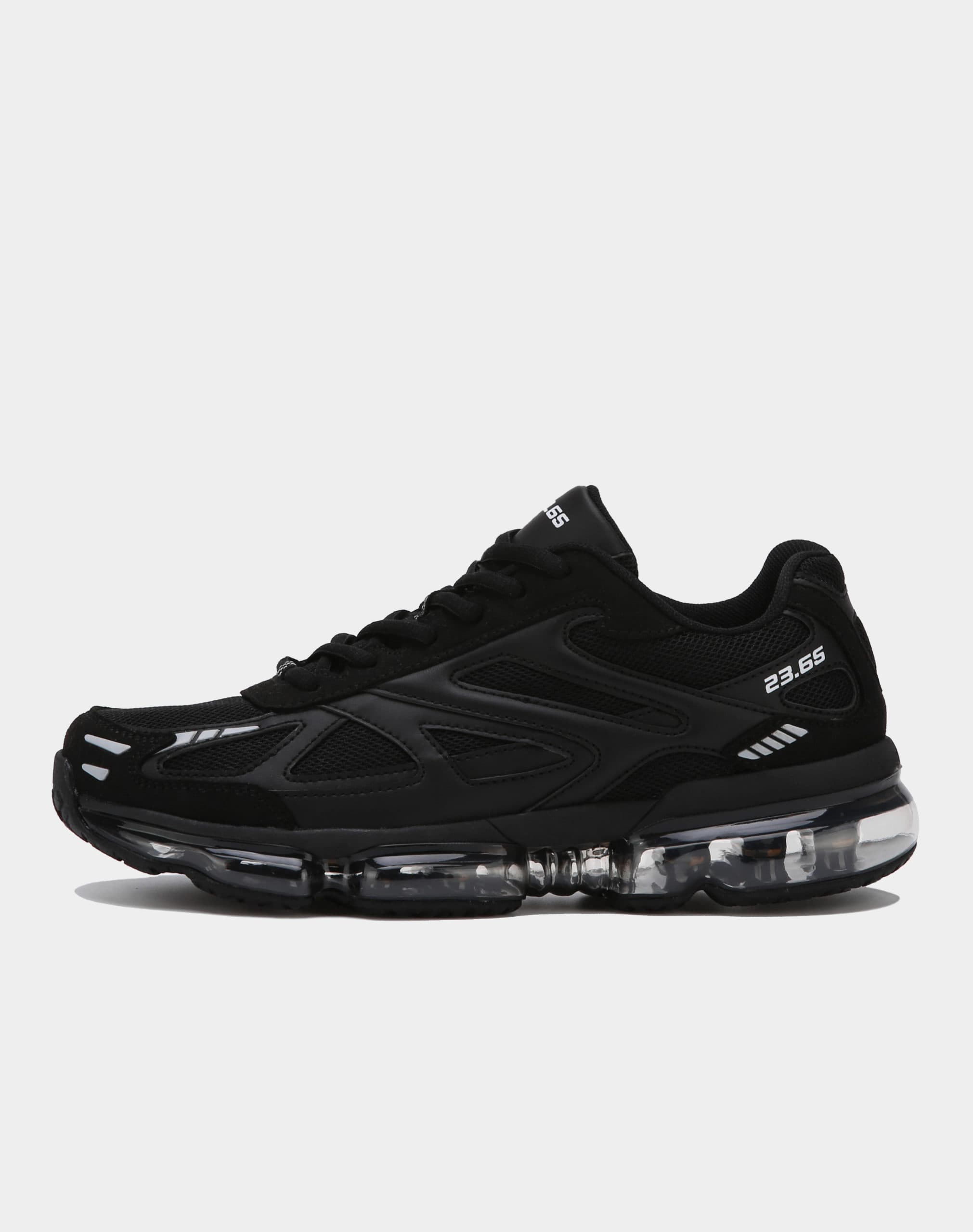 [23.65] HIKA-AIR BLACK / comfortable height sneakers 2