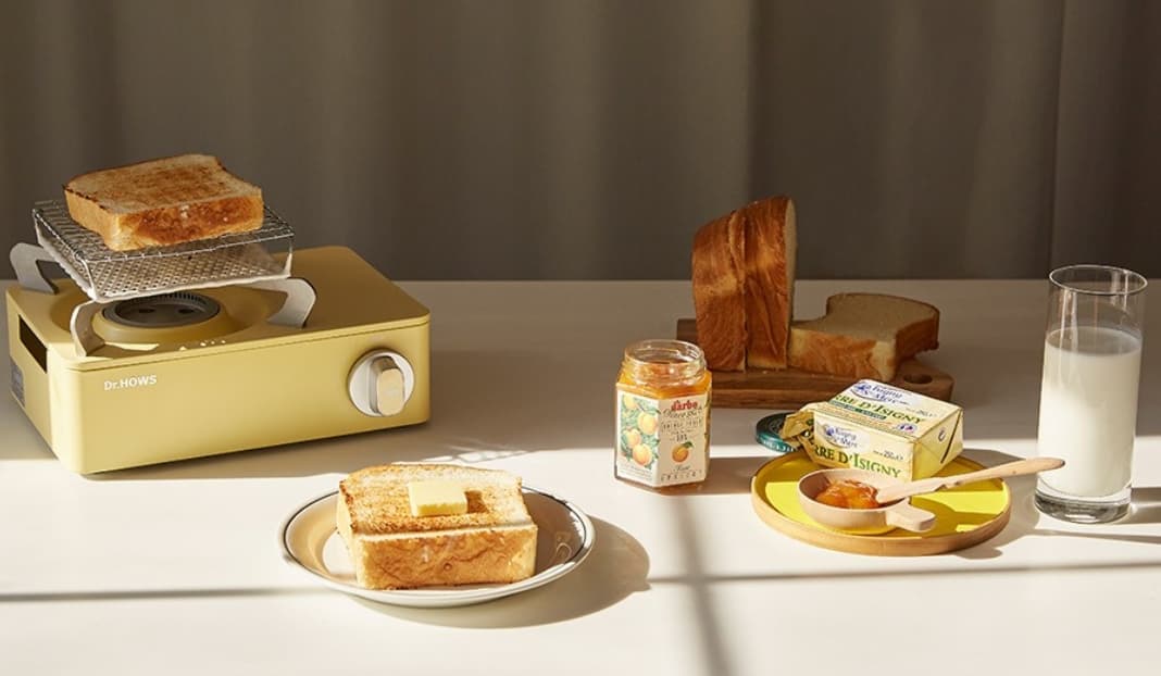 [Dr.Hows] Mini Stove - Pistachio/Lemon 4