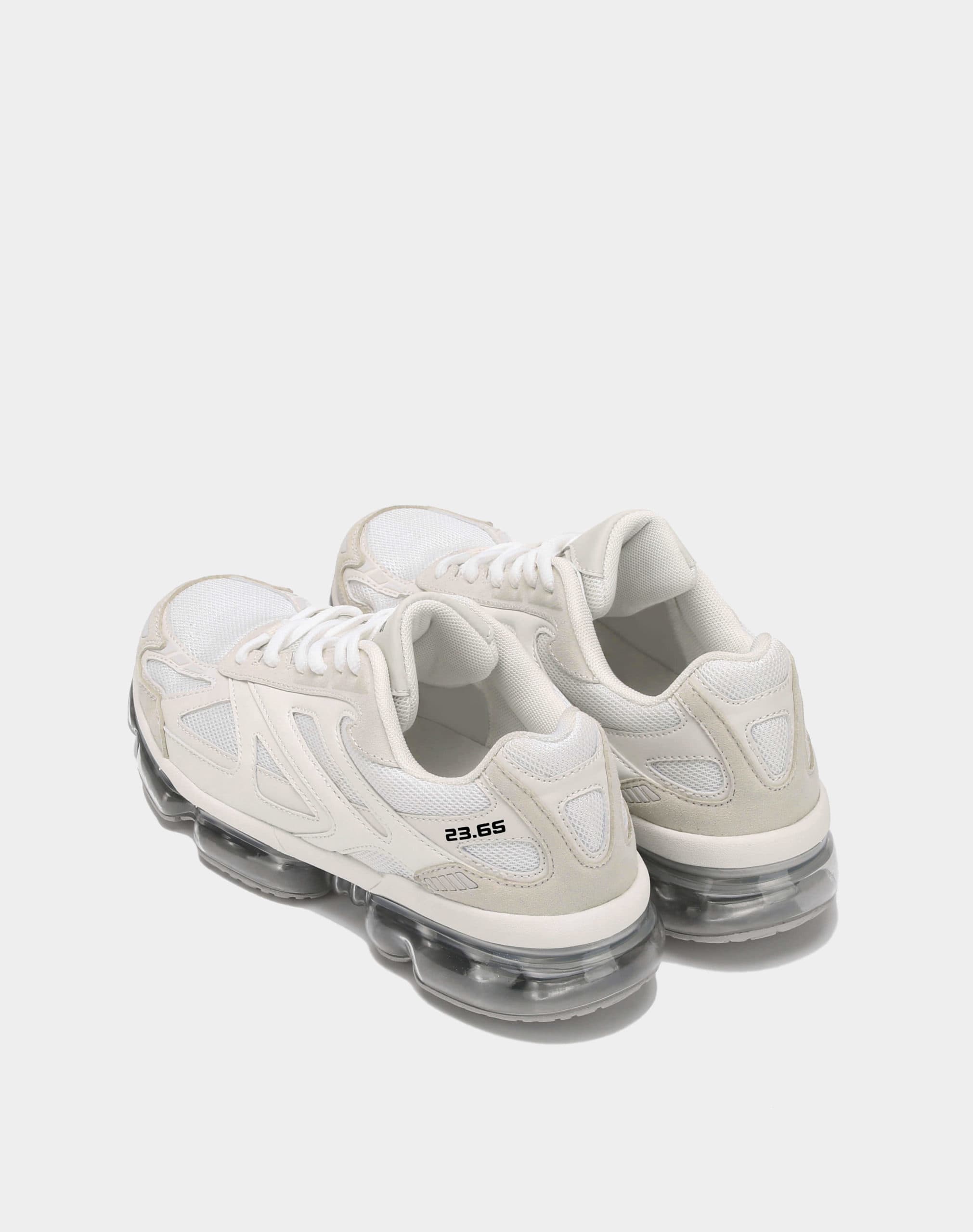 [23.65] HIKA-AIR WHITE / comfortable height sneakers 3