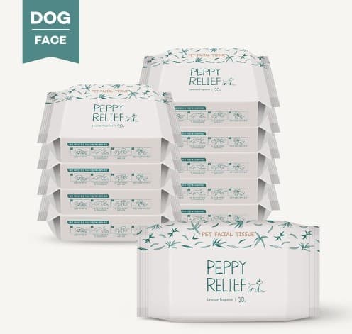 Dog Bamboo Facial Tissue (Labender Flavor)