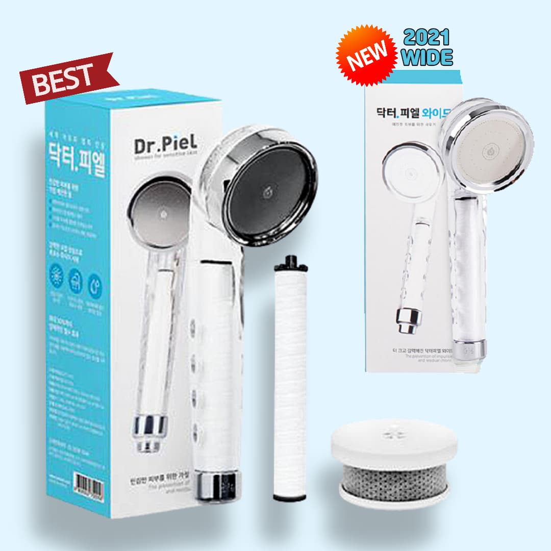 [Dr.Piel] Shower Head & Filter Set Remove rust and residual chlorine