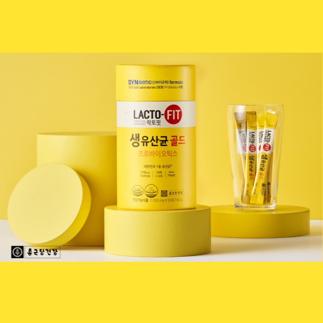 LACTO FIT Probiotics Chong Kun Dang Lactofit Korea Gold Kids Core Slim Beauty 2