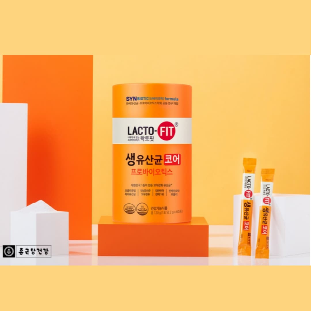 LACTO FIT Probiotics Chong Kun Dang Lactofit Korea Gold Kids Core Slim Beauty 3