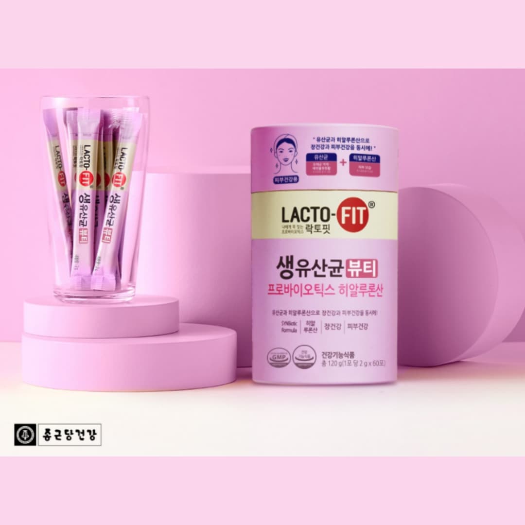 LACTO FIT Probiotics Chong Kun Dang Lactofit Korea Gold Kids Core Slim Beauty 6