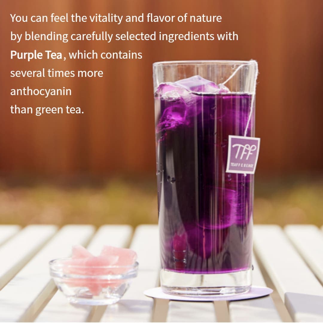 TEAFFERENCE Signature Purple Tea 3g x 12EA in PENTHOUSE 4