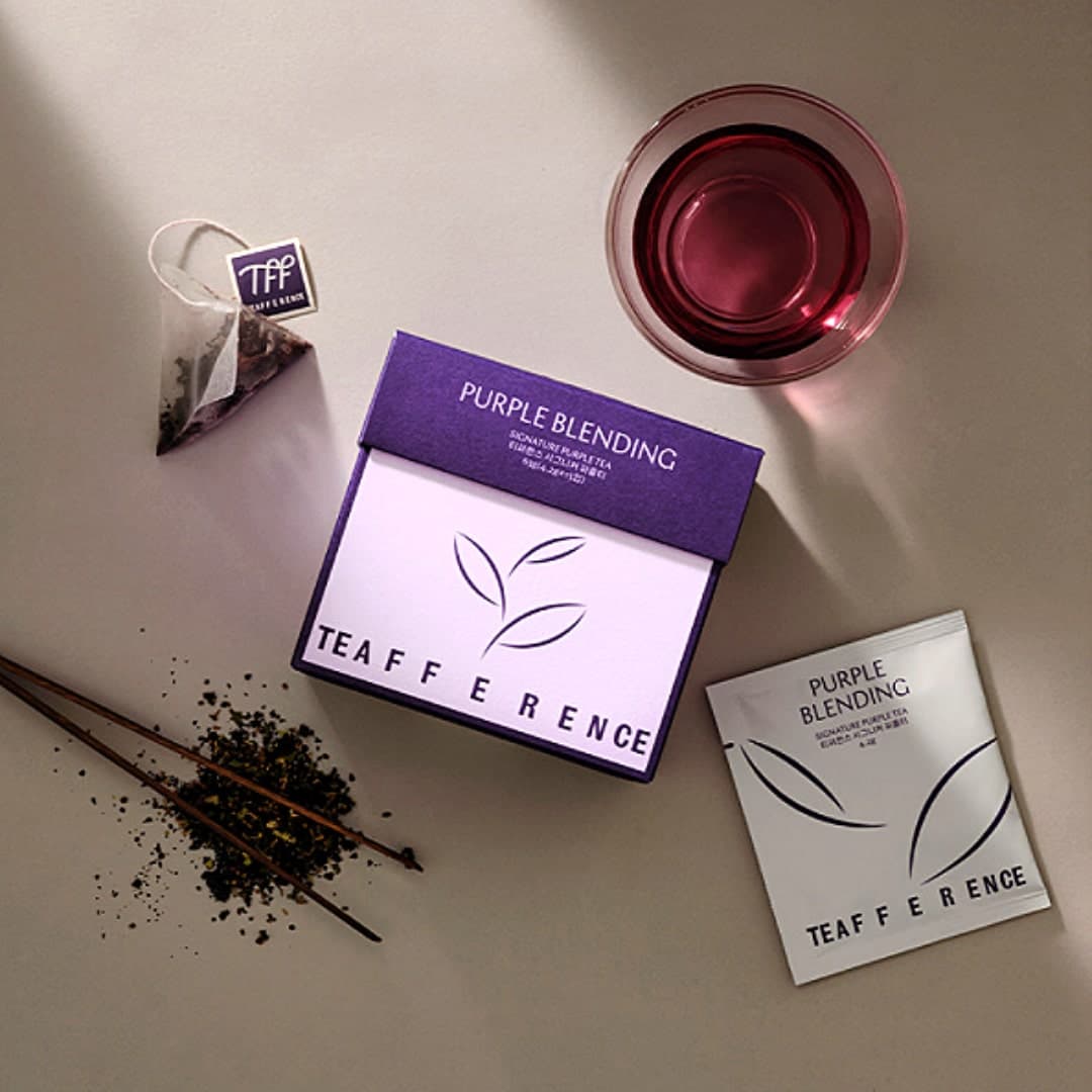 TEAFFERENCE Signature Purple Tea 3g x 12EA in PENTHOUSE 5