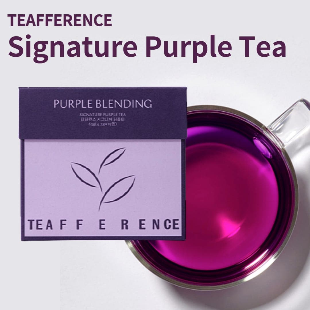 TEAFFERENCE Signature Purple Tea 3g x 12EA in PENTHOUSE