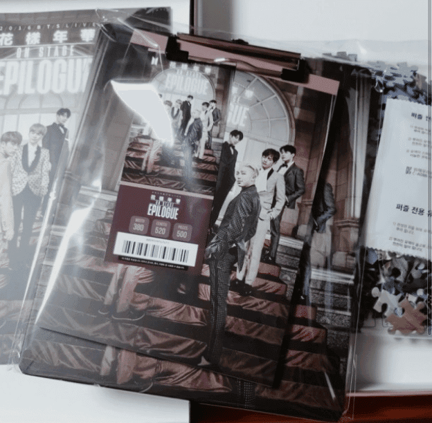 BTS Jigsaw Puzzle World Tour Poster 500PCS 4.THE RED BULLET 5.BTS BEGINS 6.花樣年華 Hwayangyeonhwa 5