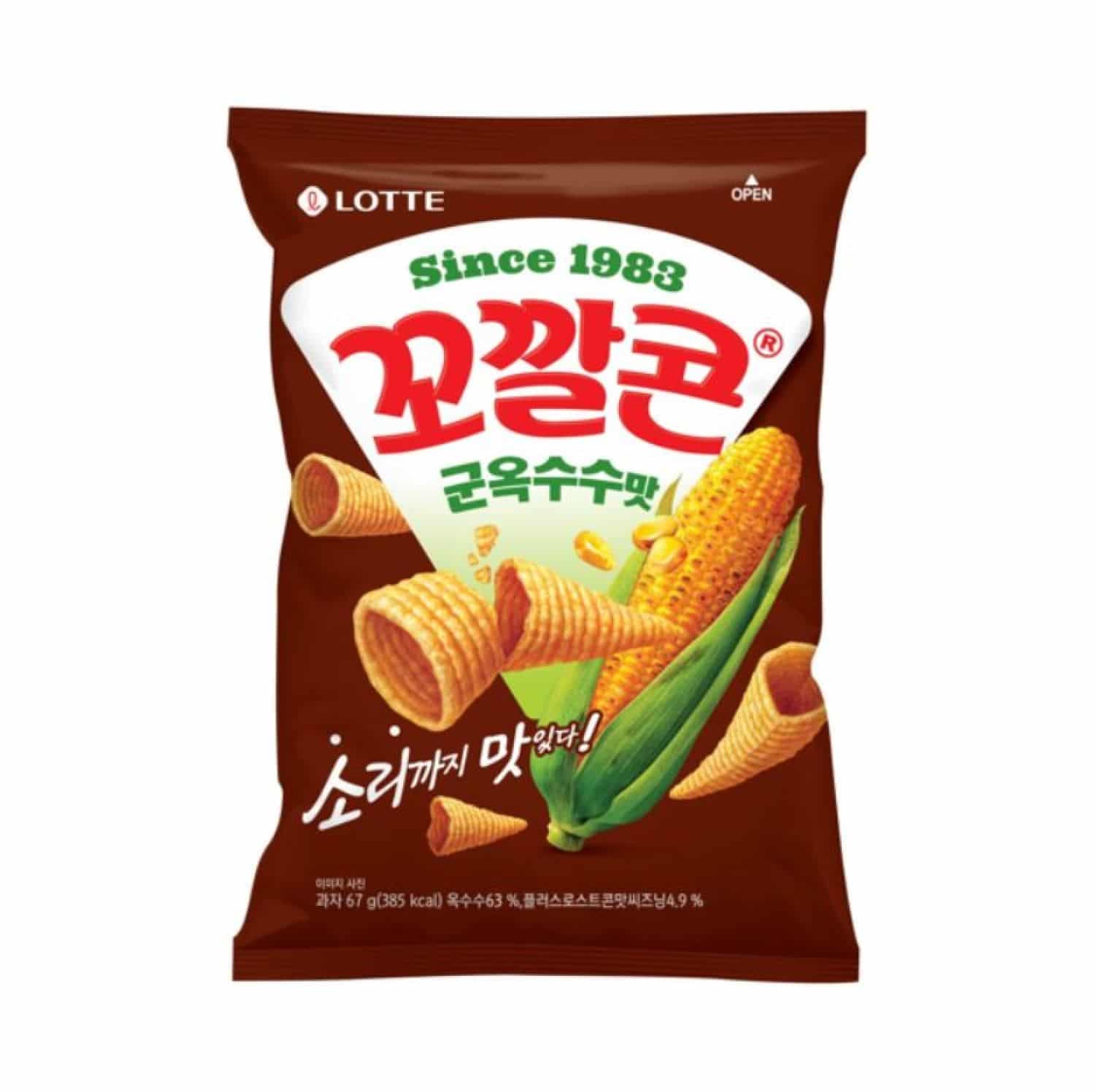 BANANA KICK + JOLLY PONG + KKO KKAL CORN (Baked Corn Flavor) SET 4