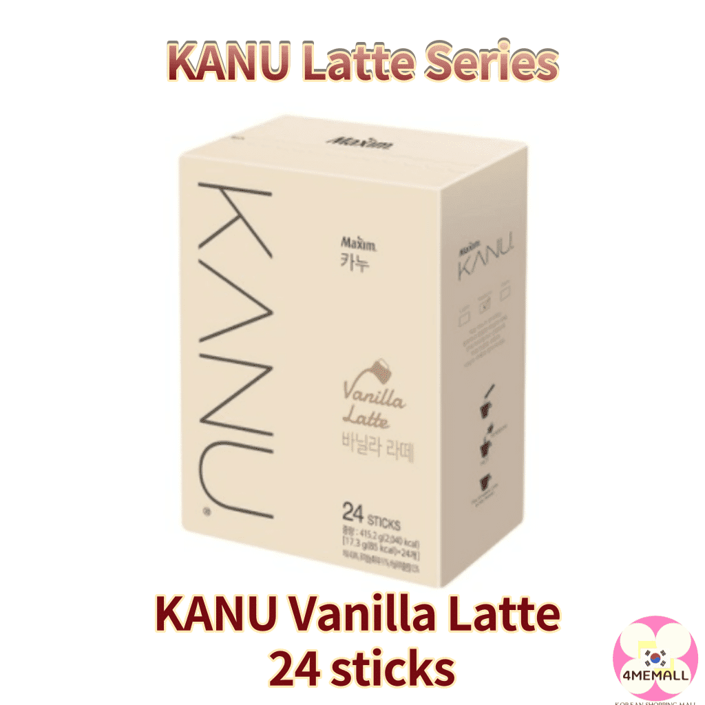 [ Maxim KANU Latte Series] Korea Kanu Coffee Mix 24T / 30T (Espresso MATCHA /Tiramisu /Vanilla /Decaf /Double Shot /Latte /Dolce latte / Ice latte) 5