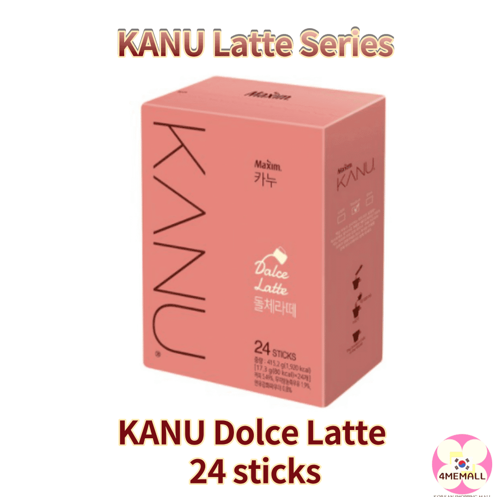 [ Maxim KANU Latte Series] Korea Kanu Coffee Mix 24T / 30T (Espresso MATCHA /Tiramisu /Vanilla /Decaf /Double Shot /Latte /Dolce latte / Ice latte) 2