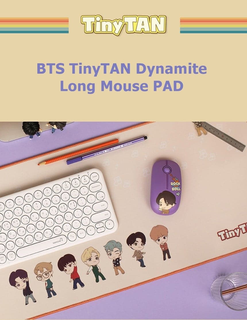 BTS TinyTAN Dynamite Long Mouse PAD 4