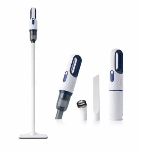 CLAPA Mini Handy Wireless Vacuum Clearner (3 types nozzles) Office Car Vacuum Cleaner