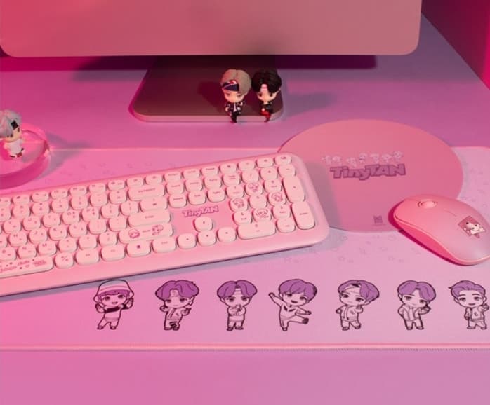 BTS TinyTAN Long Mouse PAD 4