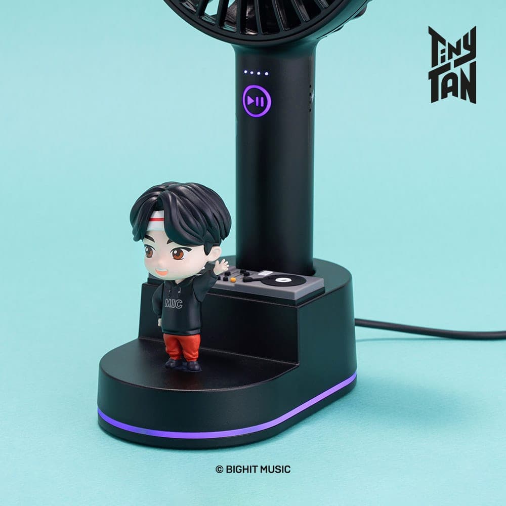 BTS TinyTAN Cradle Portable FAN 6
