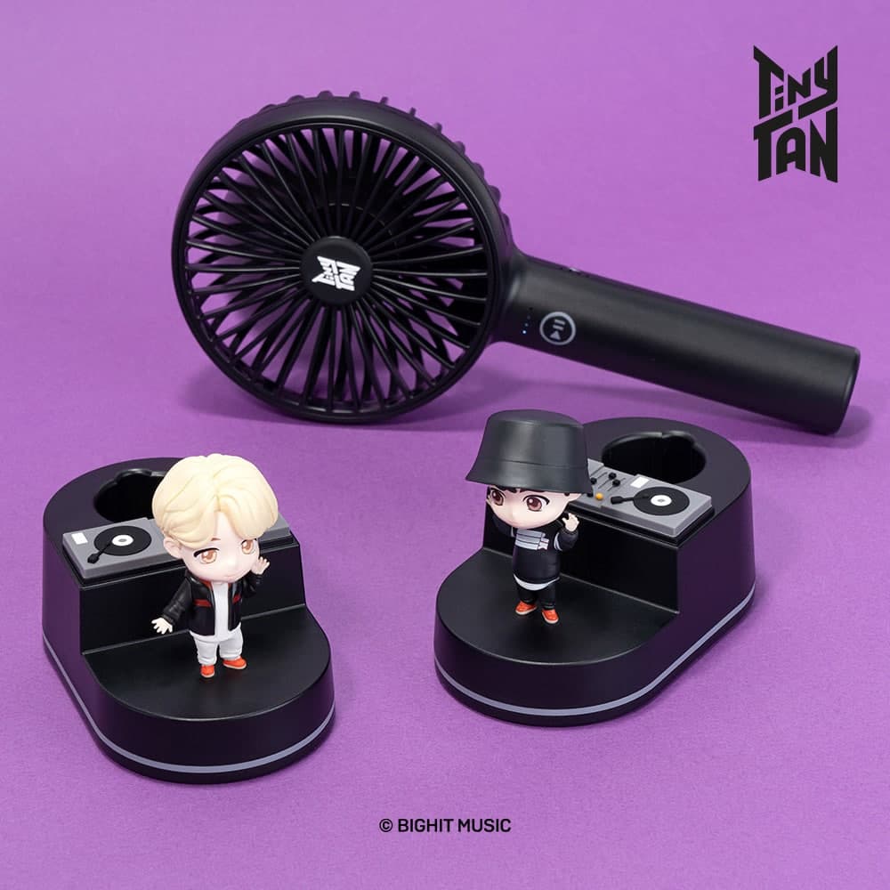 BTS TinyTAN Cradle Portable FAN 5