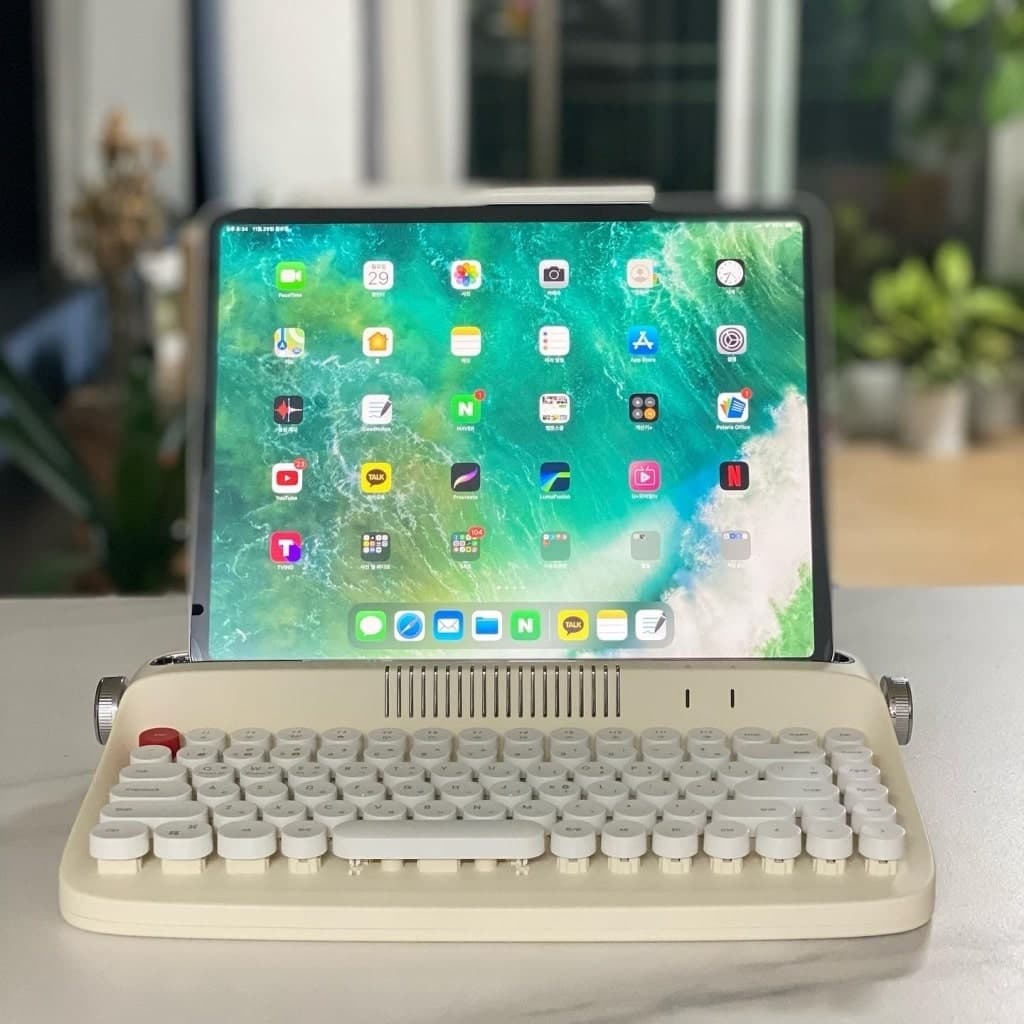 [Actto] B303 Korean keyboard Retro Mini Bluetooth Keyboard 5colors