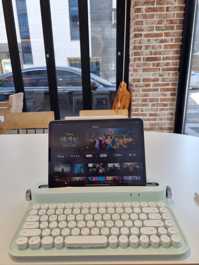 [ACTTO] B305 Korean Keyboard Retro Bluetooth Keyboard 5 Colors 5
