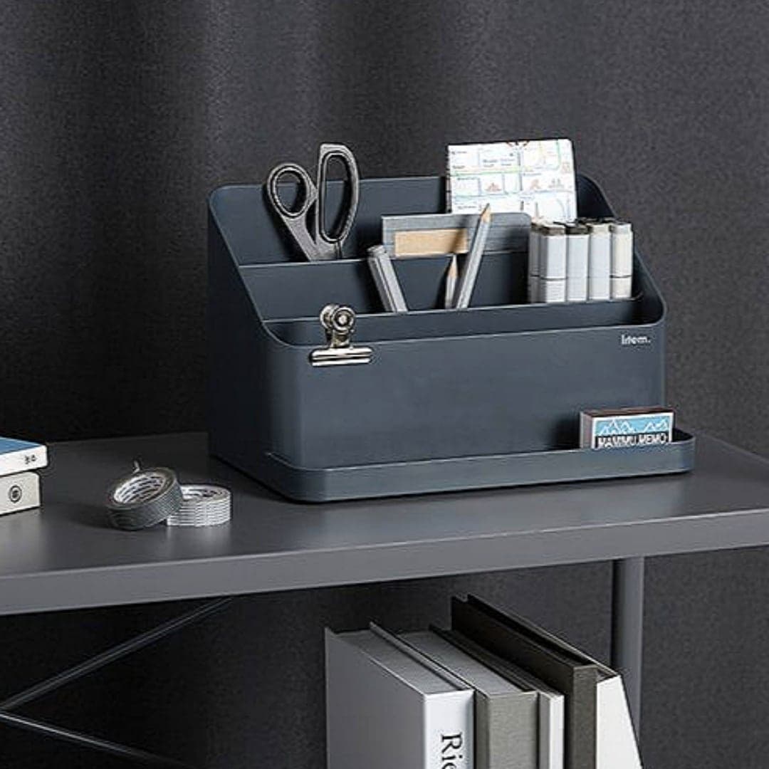 SYSMAX Desktop Holder Partition Divider Box Desk Organiser 2