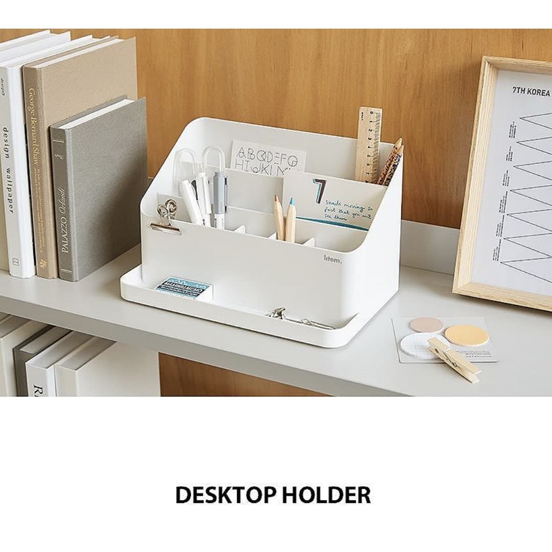 SYSMAX Desktop Holder Partition Divider Box Desk Organiser 4