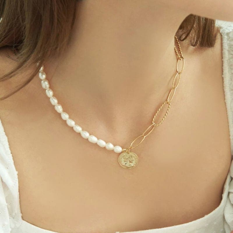 ENGBROX / kelly coin necklace / Wear BLACKPINK