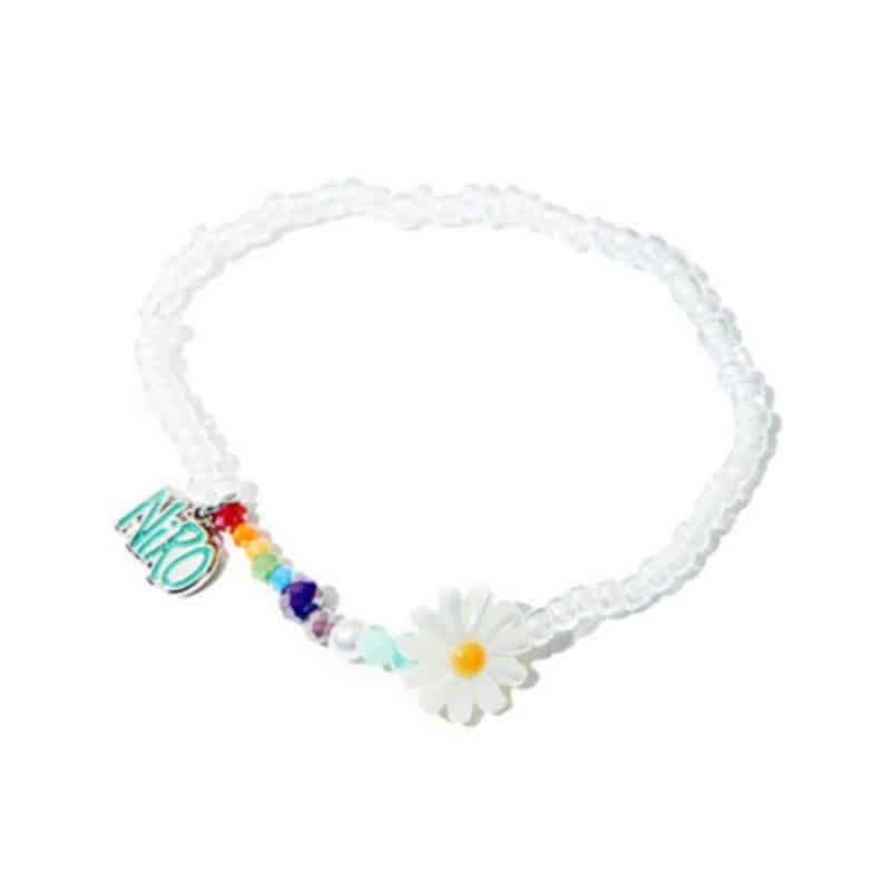 niroserendipity / RAINBOW DAISY BEADS BRACELET #61 /Wear LE SSERAFIM