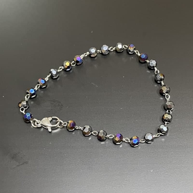 molecule / Chain Gemstone Bracelet 3size