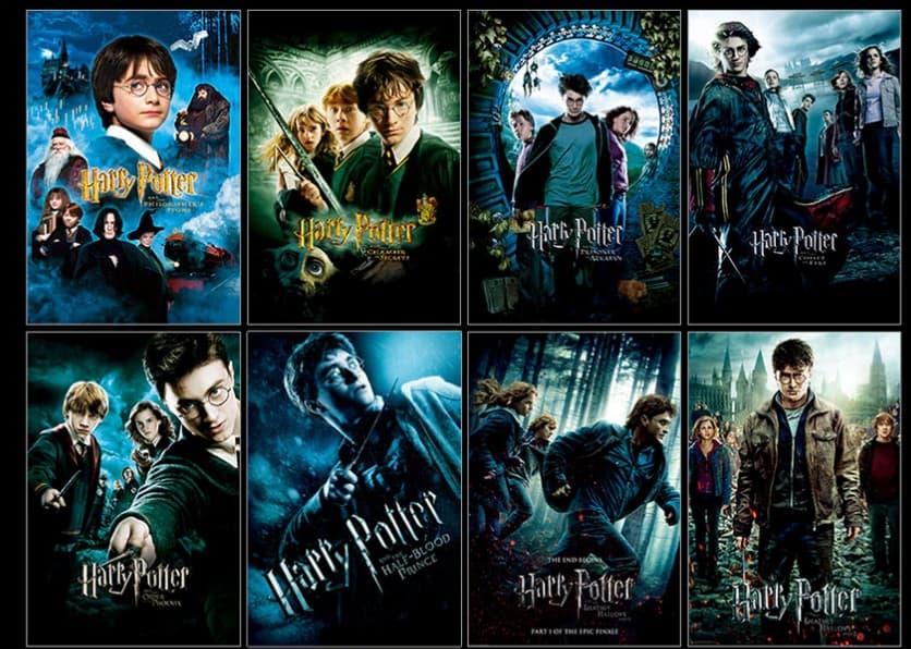 Harry Potter Post Card 100pcs/Post Card Book/Harry Potter Cards/Postcards/Harry Potter Goods/Hogwarts/Hermione/Ron Weasley/postcard lot 2