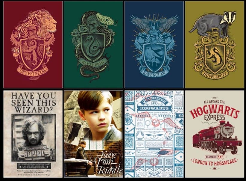 Harry Potter Post Card 100pcs/Post Card Book/Harry Potter Cards/Postcards/Harry Potter Goods/Hogwarts/Hermione/Ron Weasley/postcard lot 4