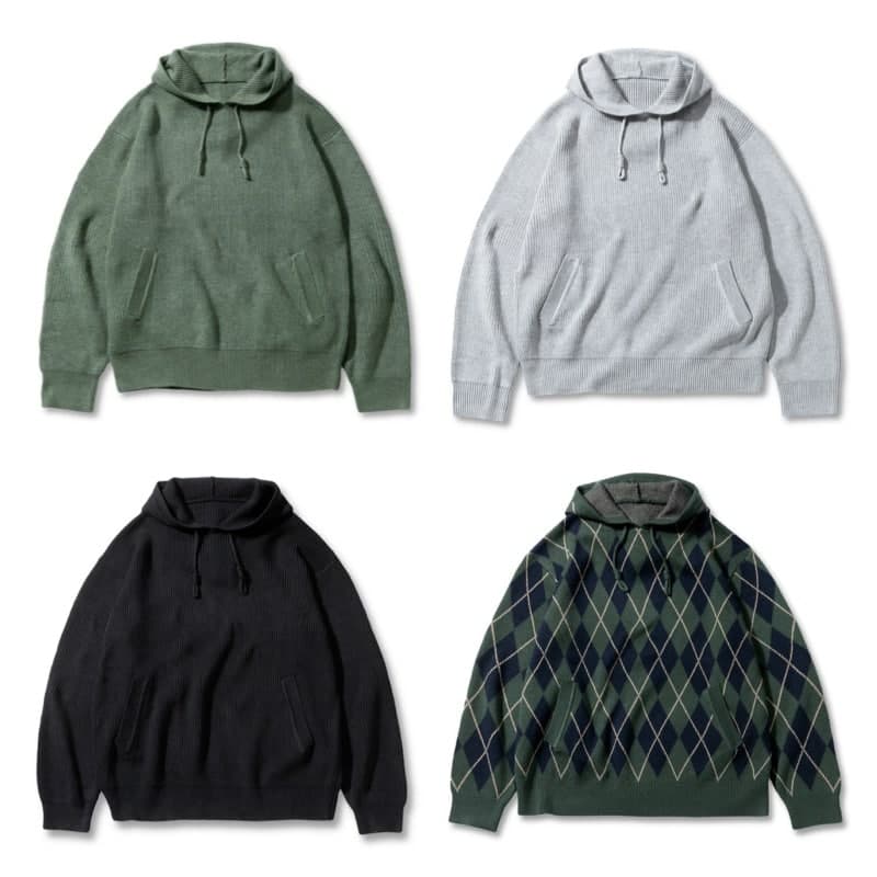 DIMITRI BLACK / Heavyweight Wool Hooded 4color