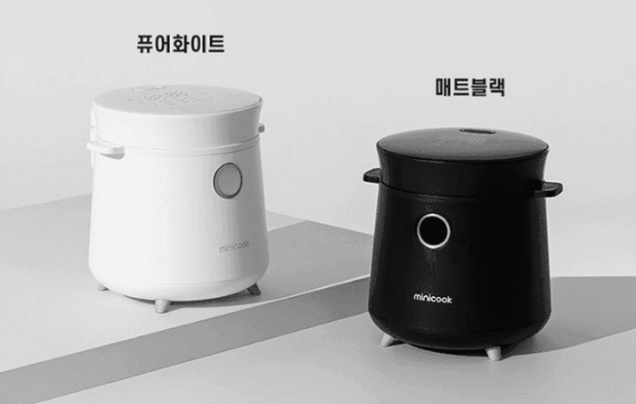 MINICOOK RICE COOKER 3person with Jjim Steamed dish Tray