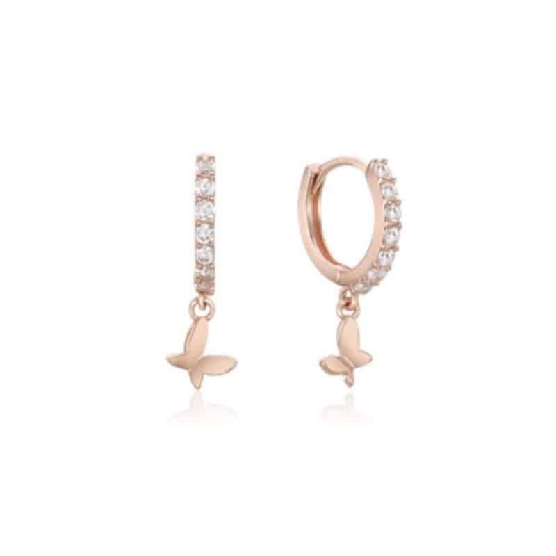 COTTINY / Blooming Butterfly One-Touch Earrings
