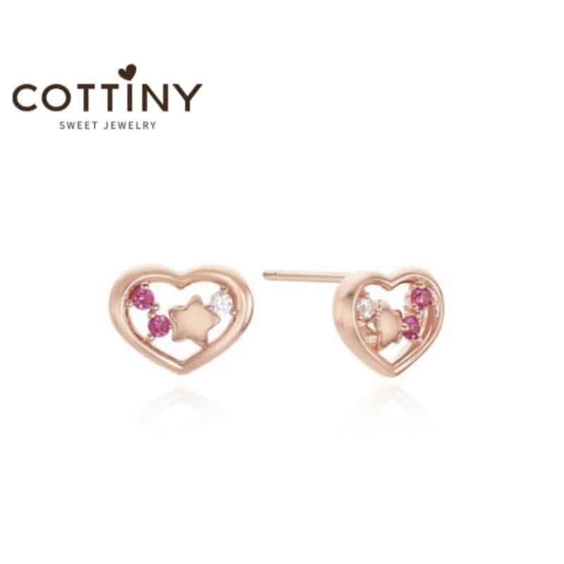 COTTINY / Love Star Earrings