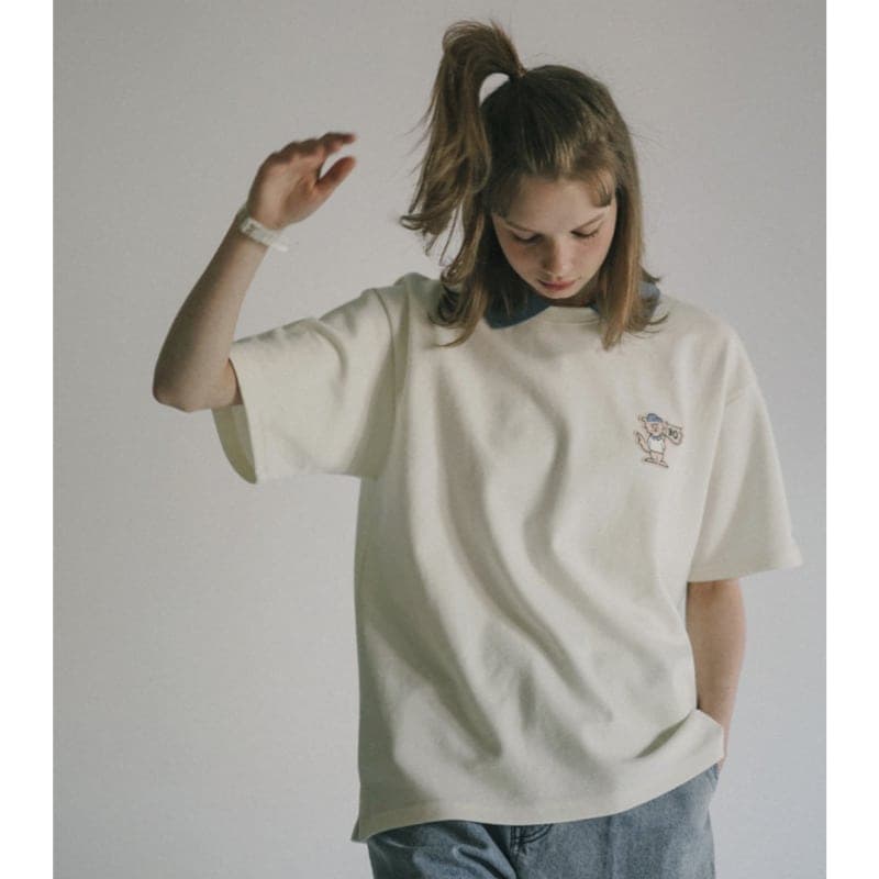 WV PROJECT / Trackpatch Short-sleeve 3color