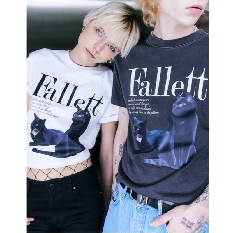 FALLETT / DEUX NERO SHORT SLEEVE 3color