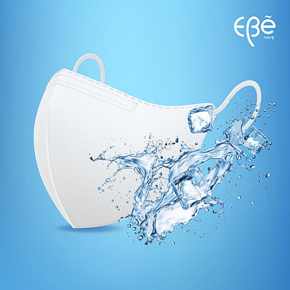 ebe Ice Cool Mask Summer Mask Individual packaging Korea Disposable Mask 15P 2