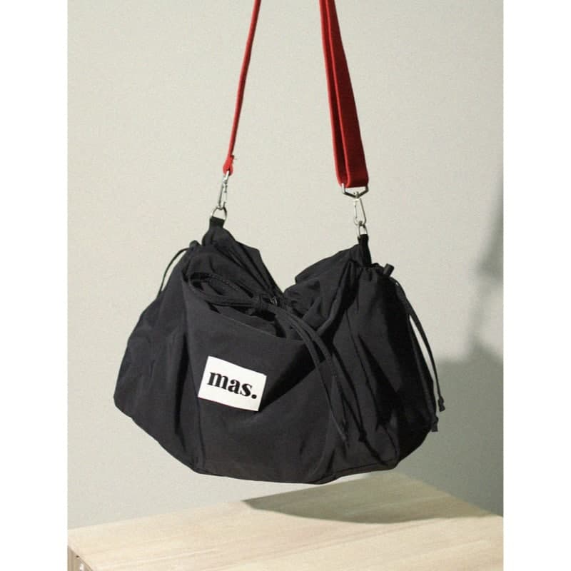 MASMARULEZ / Daily string bobu bag _ Black