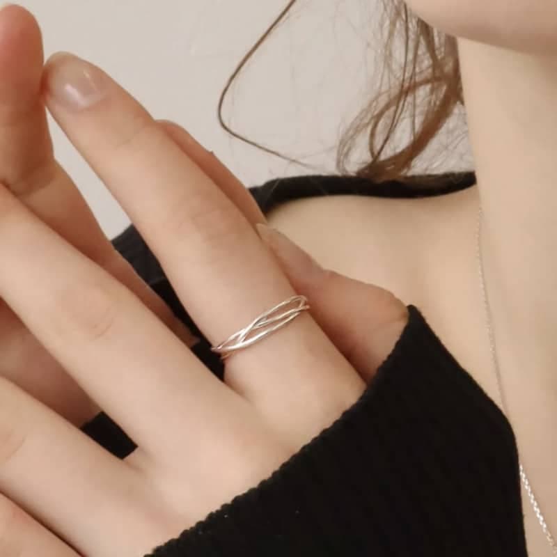 ENGBROX / slim layered ring / Wear BTS RM,JIN