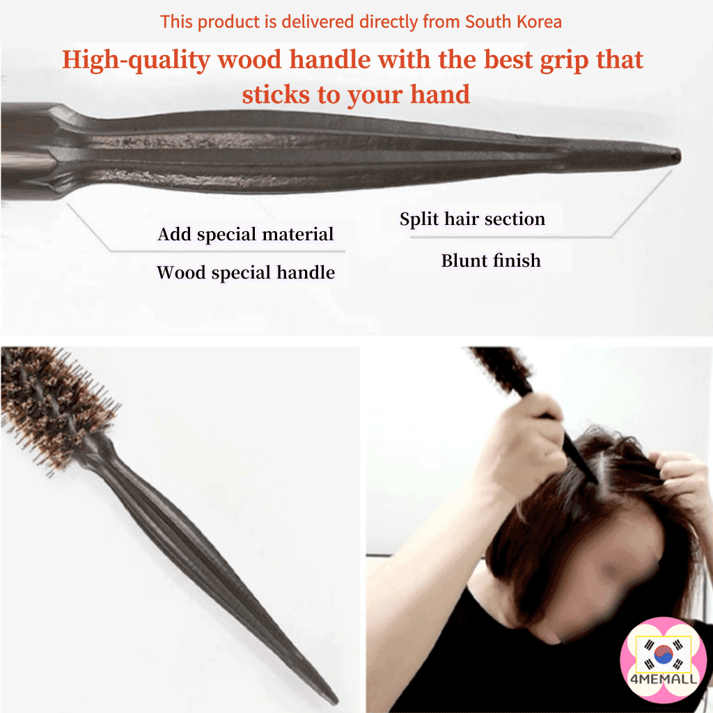 [Cellreborn] Professional Premium Hair Roll Brush, Easy Styling Volume & Curling Korean Best Selling Hair Brush No1, No2, No3, No4, No, No7 Made in Korea Korean Beauty 6