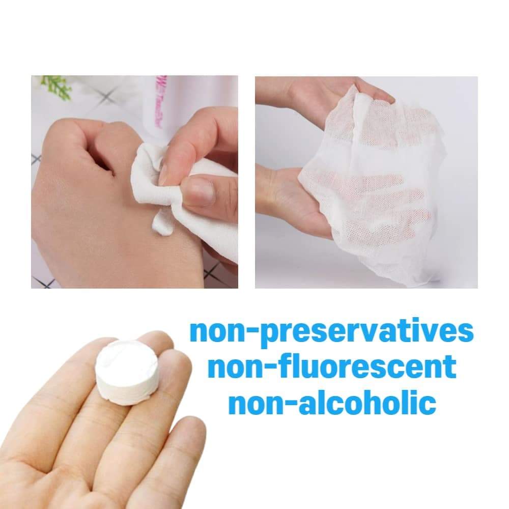 Compressed Towel Wipes Korea Disposable Coin Tissues 300P 5