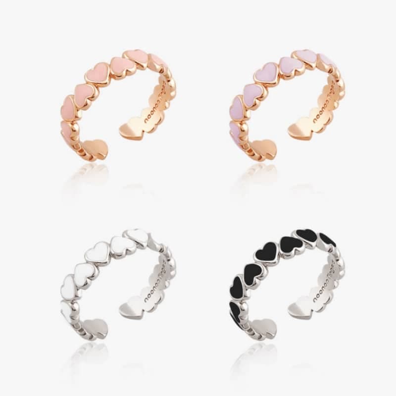 NOONOOFINGERS / Forever Love Ring 4color / Wear 장원영