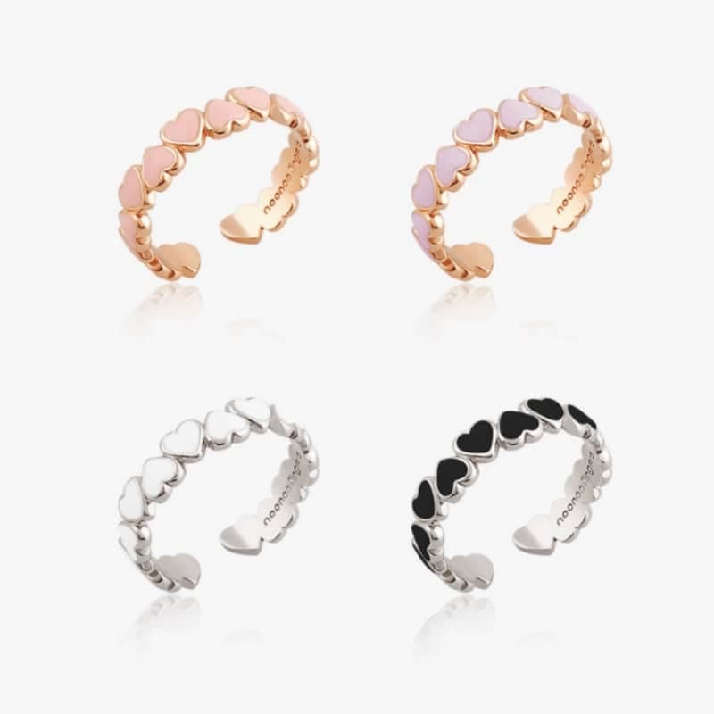 Nunu Fingers / Forever Love Ring 4color / Wear 장원영