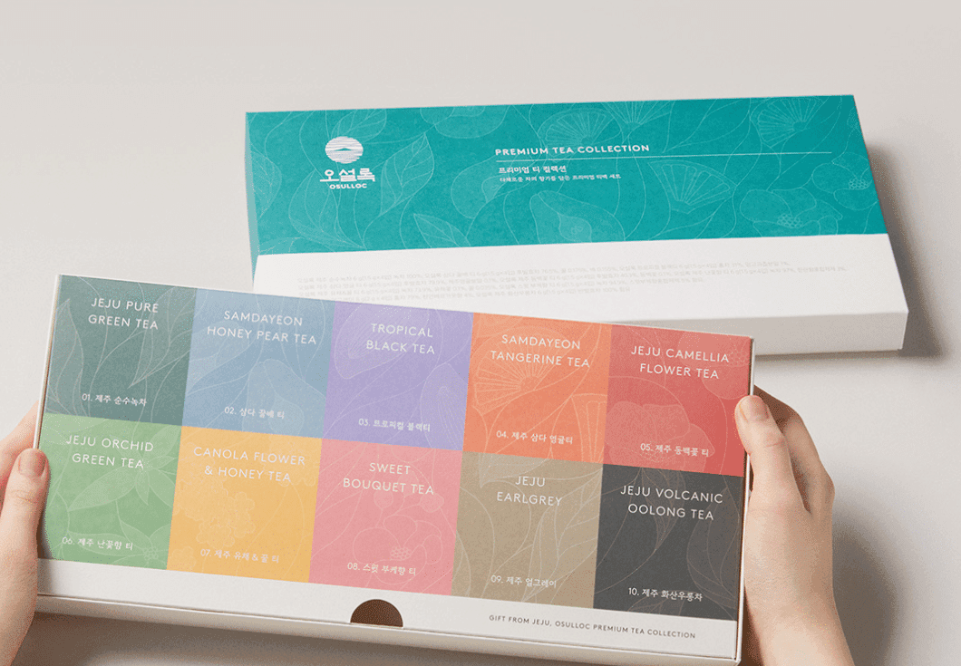 [Korean Green Tea] Osulloc Premium Tea Collection set / Premium Gift Set 2